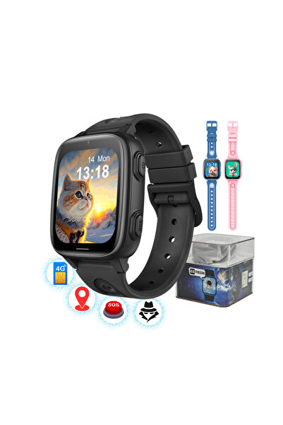 gitech Smartwatch for Kids 4G with SIM Card – Real-Time GPS, Video Call, Came...