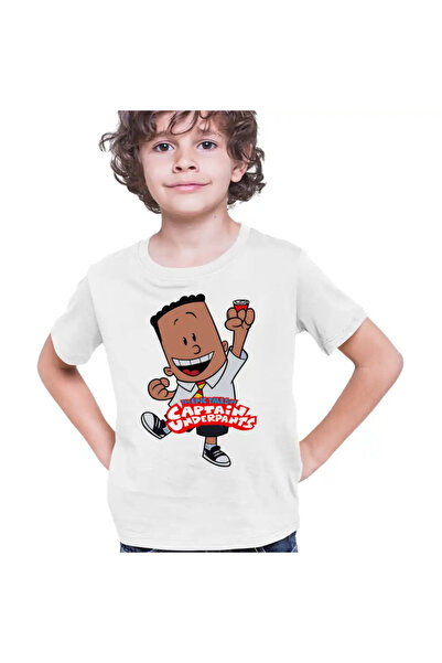 OEM Tricou Copii Baieti Captain Underpants George Beard Aventurile Capitanulu...