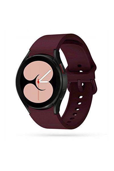 Tech-Protect Samsung Galaxy Watch Silicone Strap - Maroon Red