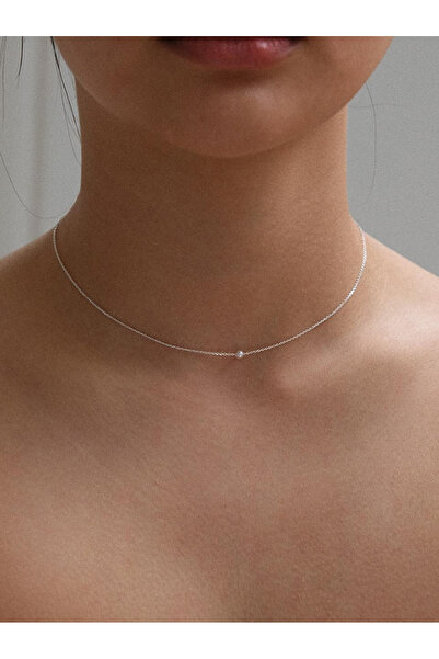 Huarz Sevgililer Günü Hediyesi Minik İnci Gümüş Kolye