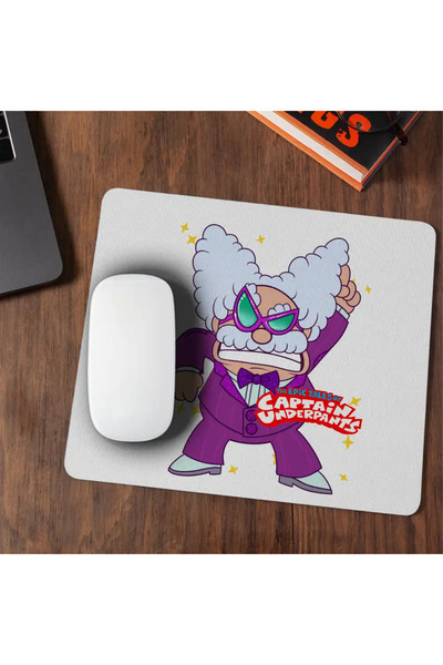 OEM Mousepad Captain Underpants Professor Poopypants Profesorul Partescu Capi...