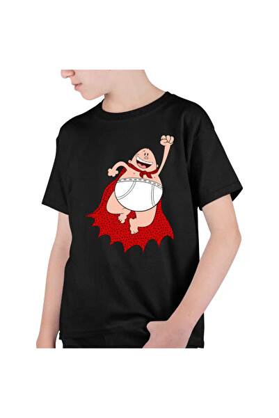 OEM Tricou Copii Baieti Captain Underpants Capitanul Chilot Dav Pilkey
