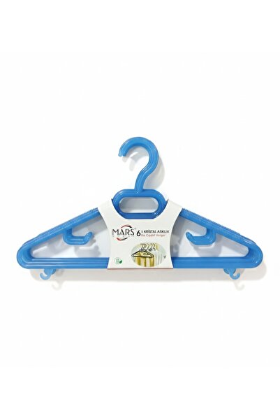 VoomeDesign 6lı Askılık Seti-Kemer ve Aksesuar Çentikli Elbise Askısı