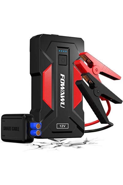 FOWAWU جهاز تشغيل بطارية السيارة 6000 أمبير، جهاز تشغيل بطارية السيارة، جهاز ...