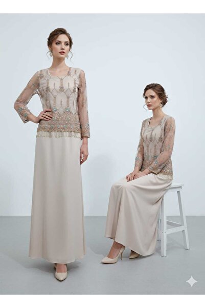 GORI FASHION Elegant two-piece jalabiya