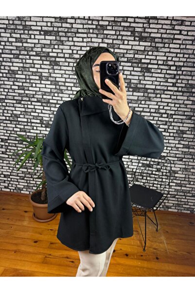 ZarülAAy fashıon Dora ceket bağlama detaylı standart beden