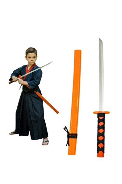 Premium مجموعة سيوف كاتان خشبية للأطفال، سيف تدريب بمقبض أحمر وغمد، على طراز ...