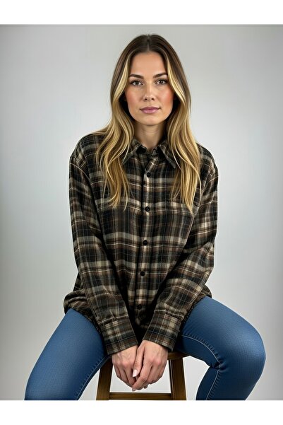 RAFF MAĞAZA Women's Plaid Shirt