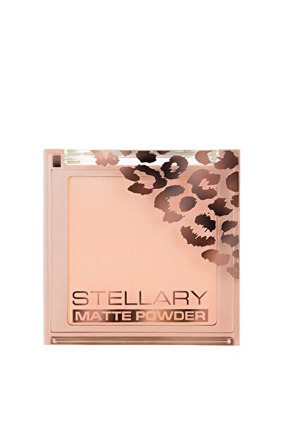 Stellary Pressed Powder Soft Matte Pudra SP 02 Pink Beige - Silky Texture & M...