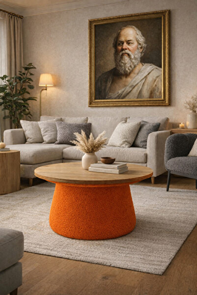 arge demo Socrates Mantar Sehpa Orta Sehpa (Ofis ,Balkon,Salon,Oturma Odası) ...