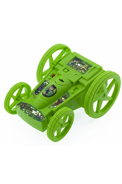 Generic سيارة بن 10 "المجنونة" للأطفال - سيارة حركات بهلوانية تعمل بجهاز تحكم...