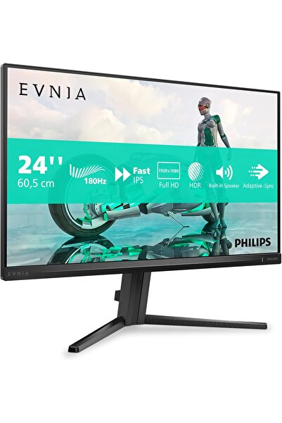 Philips 24M2N3200S 24-inch FHD Gaming Monitor, 180Hz, 0.5ms Response Time, Fr...