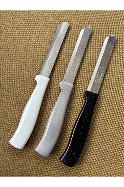 Solingen Micro Sebze Doğrama Bıçağı 3'Lü Karışık Renk