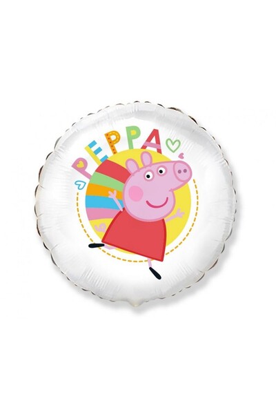 Flexmetal Balon folie Peppa Pig alb 45 cm
