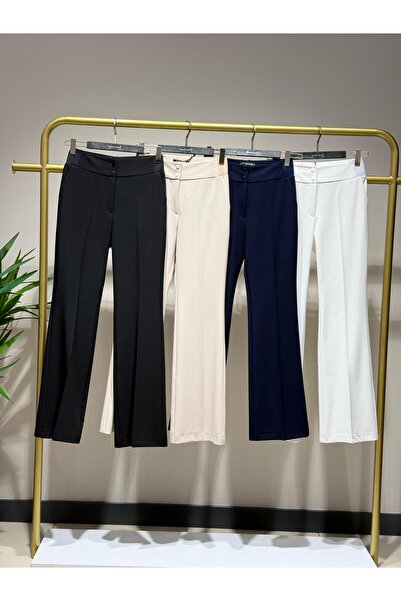 Yusuf Özdemir İSPANYOL PAÇA PANT 1483 Bej