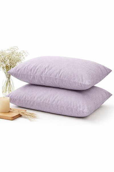 Binna Soft Colorful Pernă de pat din bumbac colorat, umplută cu silicon, 50 x...