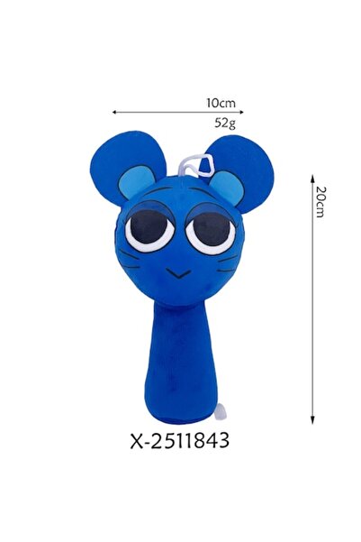 OEM Blue Mouse Plush Doll