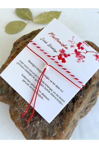 Atölye Merdiven 2-Piece Marteniçka March Wish Bracelet Set with Pearl Detail