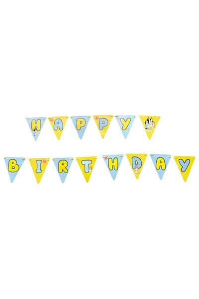 Anagram Banner HAPPY BIRTHDAY Bluey 150x19 cm