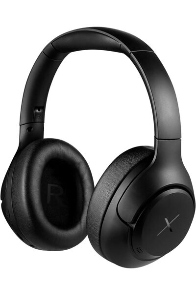 Volkano Hybrid Bluetooth Headphones with Active Noise Cancellation, Black, VX...