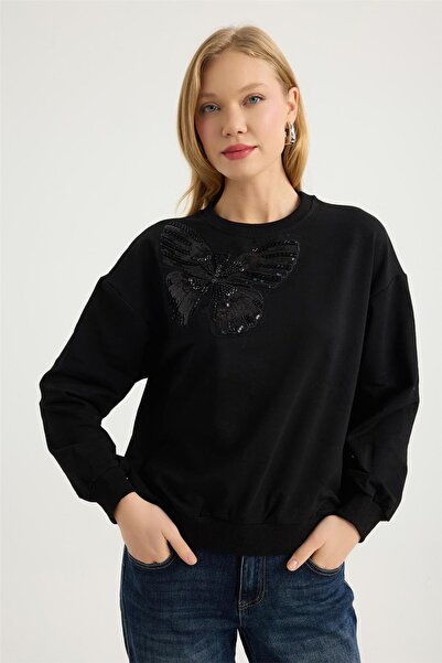 HomeStore Payet Boncuklu Sweat