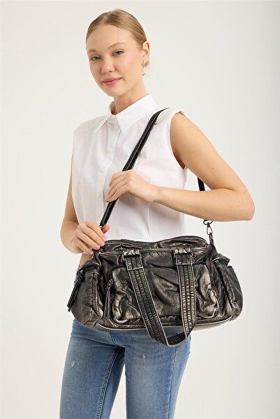 HomeStore Multı Gözlü Eskitme Çanta