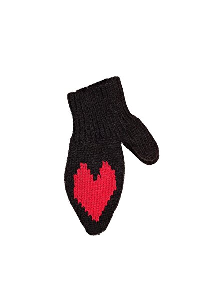 Şirin Giyim Aksesuar Sevgili Eldiveni Kalpli Çift Eldiveni Tek eldiven İki Gi...