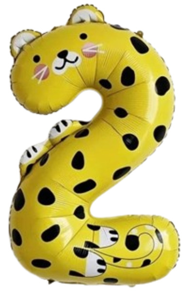 baloanepetrecere.ro Foil balloon figure 2 cheetah - 100 cm