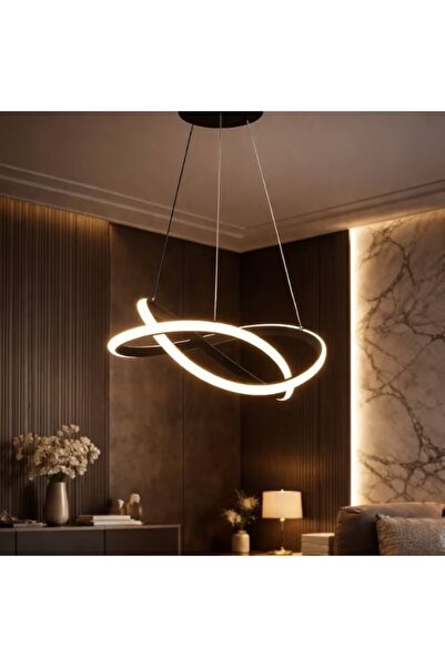 HAMER Modern black pendant light with 3 lights, 60 watts - an artistically de...