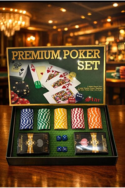 Star Oyun Aletleri STAR PREMIUM POKER SETİ