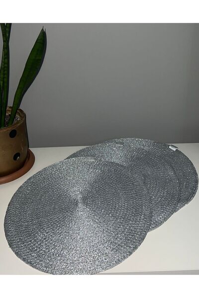 ERSİN TEKSTİL Runner Amerikan Servisi Supla Parıltı Serisi Ip 3 Renk (8 ADET)