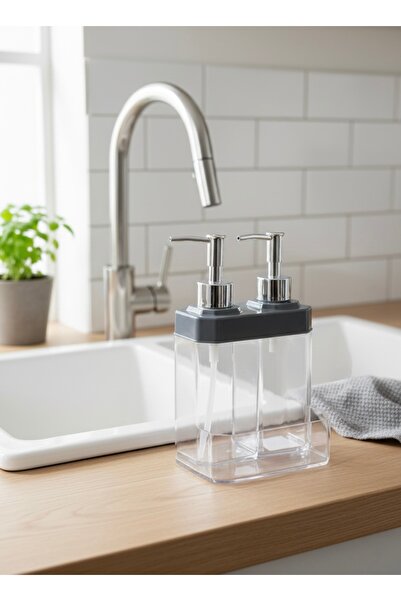 plastike İkili sıvı sabunluk