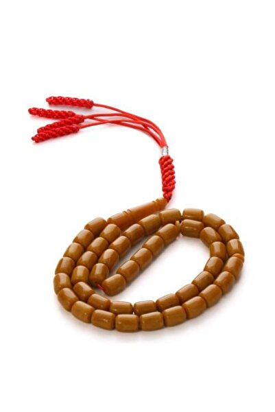 Shaka Khatam مسبحة فاخرة من غبار الكهرمان، 45 حبة - شكا خاتم