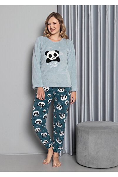 Lady Wellsoft Teddy Bear Pajama Set Top and Bottom 29536