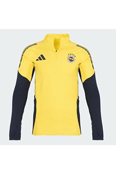 adidas Men's Yellow Sweatshirt Fen Tiro25C Tr Top Kl5467