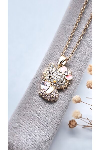 Serenity قلادة هيلو كيتي من الفولاذ01