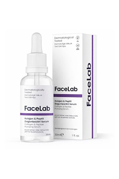 FaceLab Collagen and Peptide Facial Serum, Hydration and Firmness, 30 ml