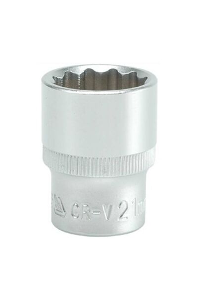 yato Cheie tubulară bi-hexagonală YT-1283, Cr-V, 1/2”, 21 mm