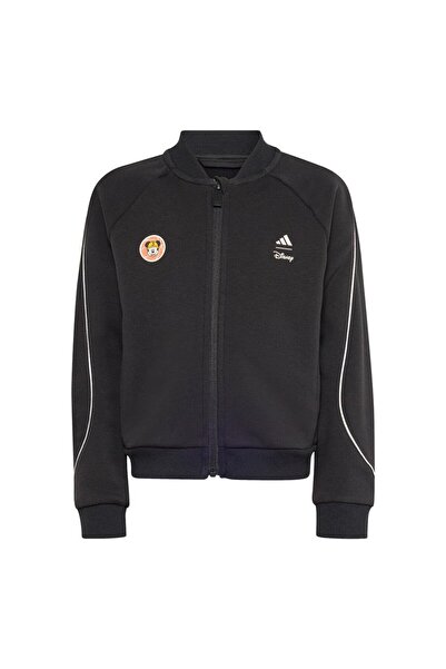 adidas Children's Black Jacket Lk Dy mm Tt Jz7668