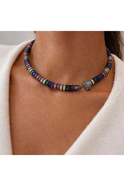 neslyaccessories Imperial Prism Nail Choker