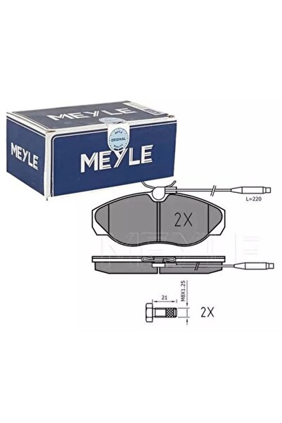 MEYLE Спирачни накладки, за Фиат Дукато 94-02