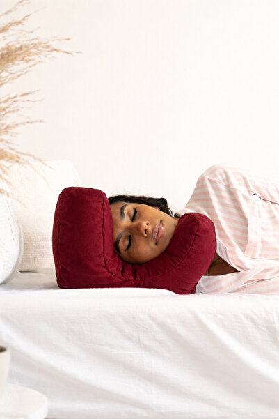 THE KHARS Kırışıklık Önleyici Yastık, Beauty Pillow, Kusursuz Yüz Yastığı, Gü...