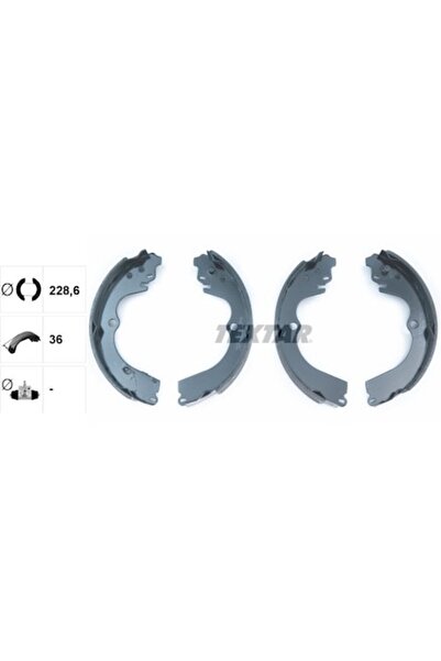 TEXTAR Set Saboti Frana Subaru Forester/Impreza/Legacy 1 1989-2012