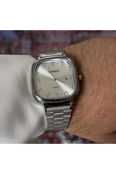 Casio Men's Watch LTP White Arabic Numbers