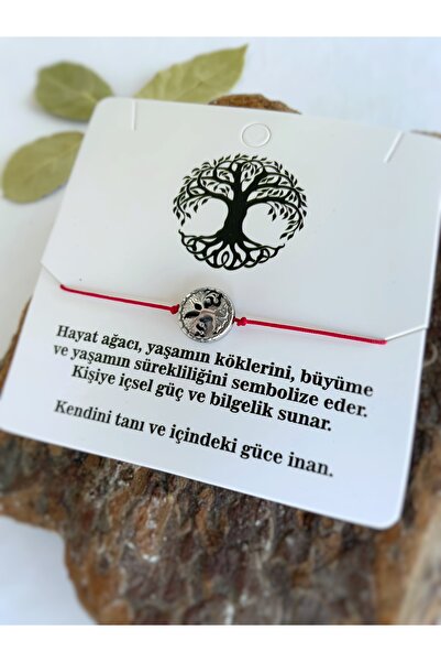 Atölye Merdiven Tree of Life Bracelet Rebirth Themed Hematite Bracelet