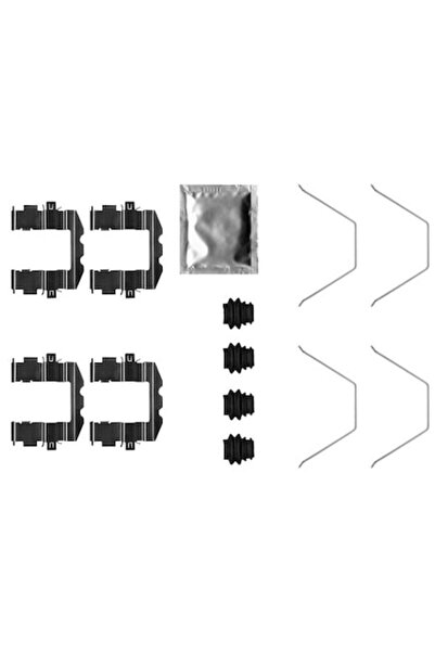 TEXTAR Set Accesorii Placute Frana Hyundai Kona Kia Seltos/Sportage 4 2016-2023