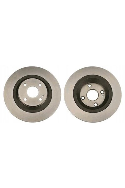 TRW Set de 2 discuri de frână, TRW, DF4406, gri