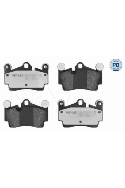 MEYLE Спирачни накладки, MEYLE, за VW/Porsche, комплект, PREMIUM качество