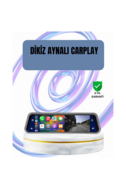 byhodi مرآة الرؤية الخلفية باللمس مع كاميرا أمامية وخلفية 170 °   زاوية واسعة