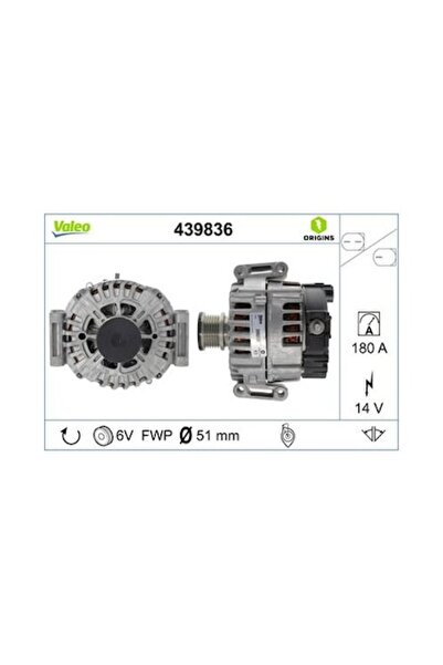 VALEO Generator / Alternator 439836